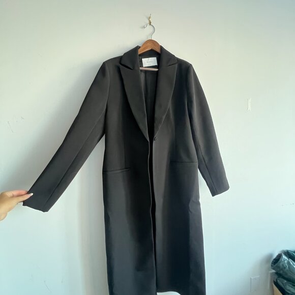 Caviar Suiting Coat - Black - Picture 2 of 3